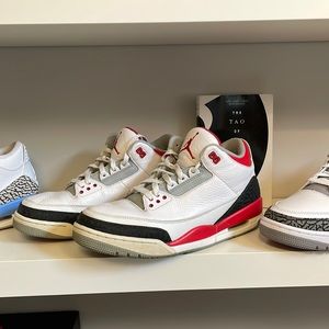 Nike Air Jordan 3 iii Fire Red 11